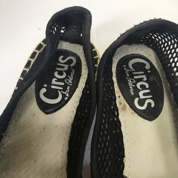 Sam Edelman Ganga Mesh Espadrilles Leather Flats Loafers Shoes Slides Slip On - Picture 13 of 16